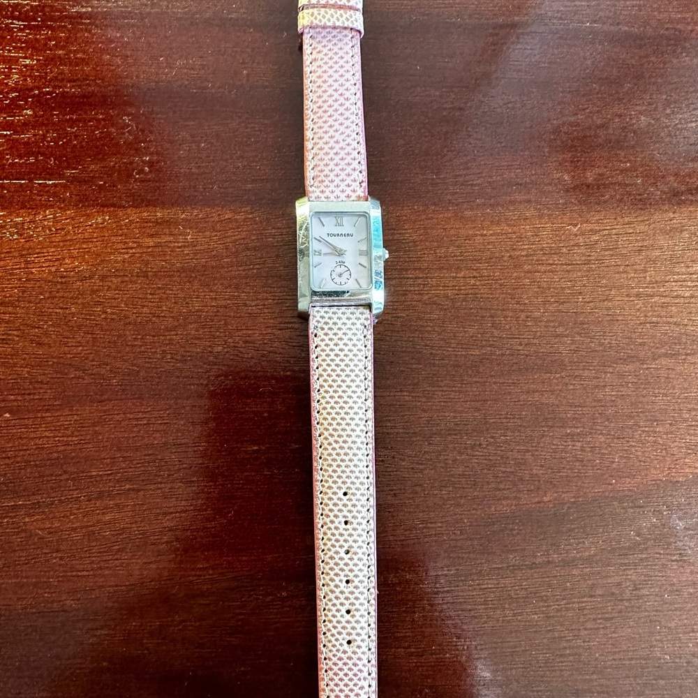 Ternal, Pink, Rectangular Face Stainless Steel Sw… - image 2